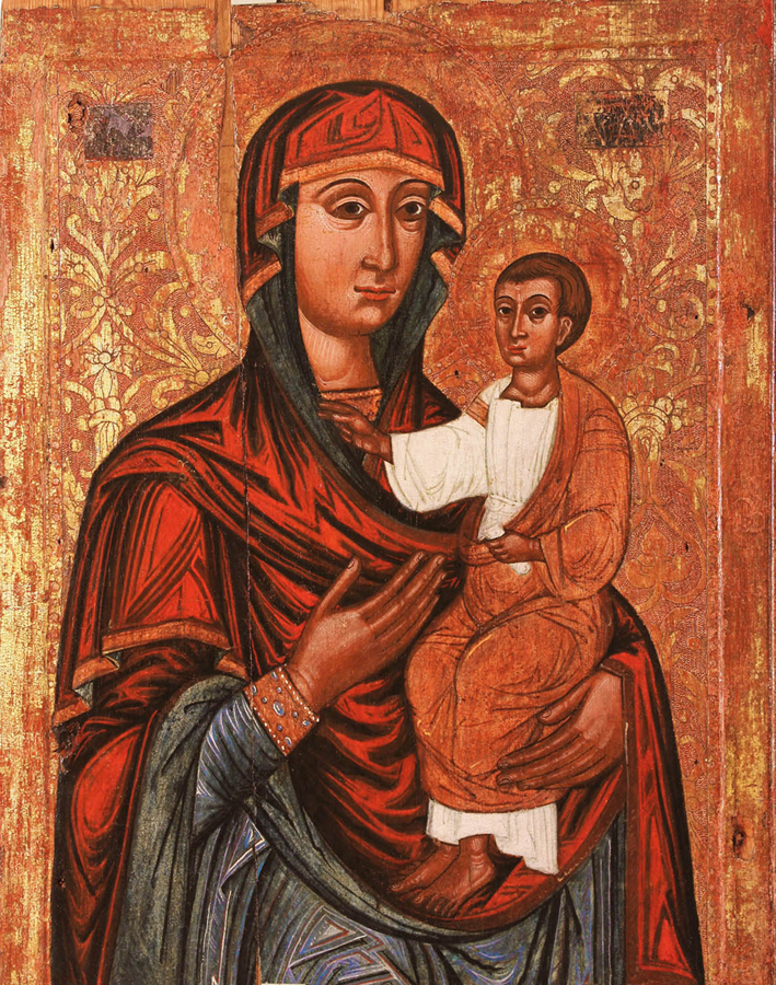 Ікона «Богородиця-Одигітрія» (поч. XVII ст., Волинь)